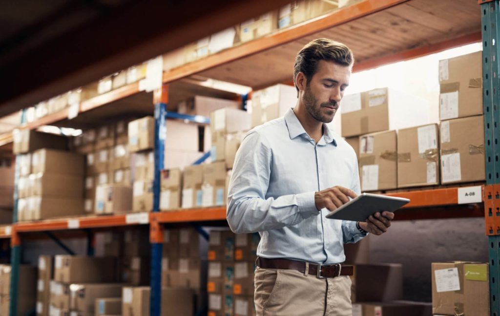 Supply Chain as a Service (SCaaS) manager in warehouse