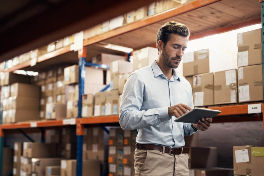 Supply Chain as a Service (SCaaS) manager in warehouse